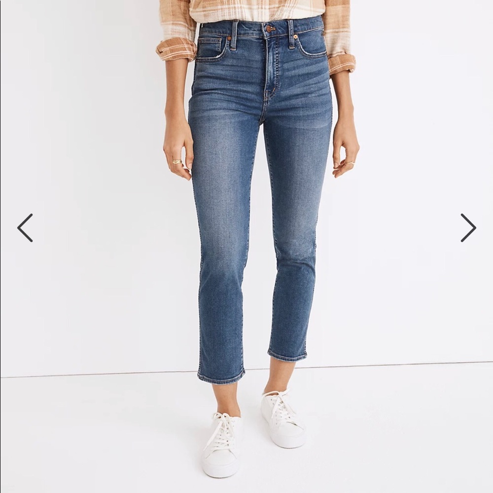 Madewell Classic Straight Leg Jeans